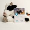 Plush calf with adoption certificate