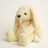 Front of plush bunny