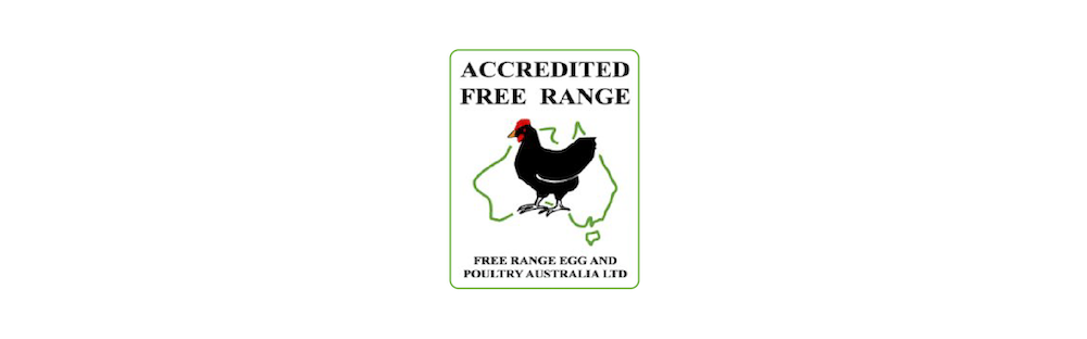 Free range chicken label
