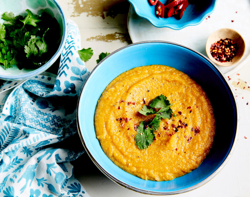 Middle Eastern Spiced Root Veg Soup recipe