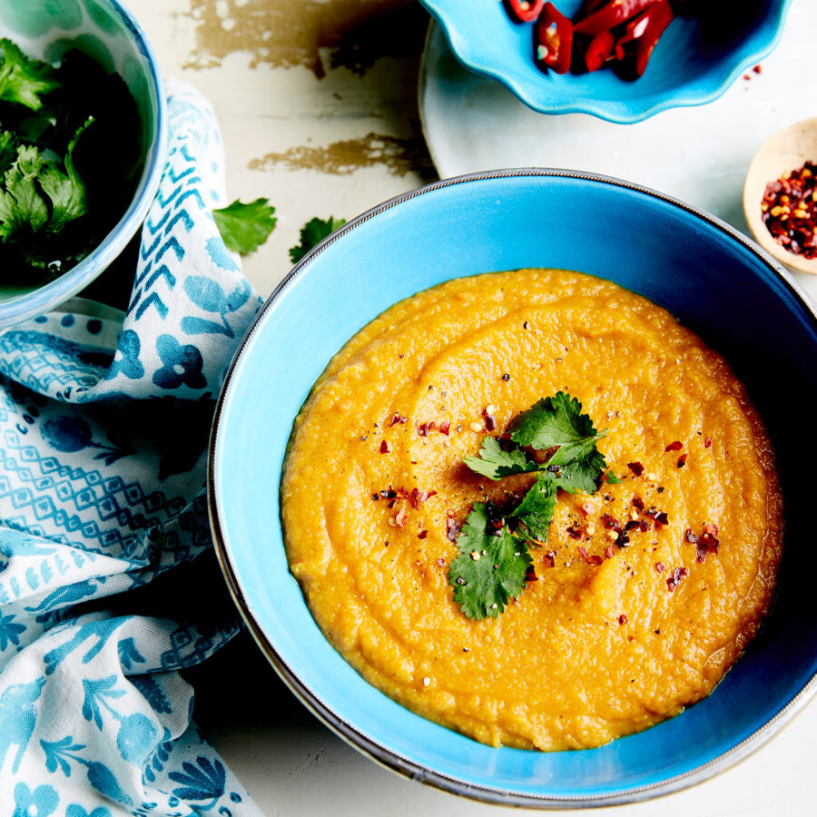 Middle Eastern Spiced Root Veg Soup recipe
