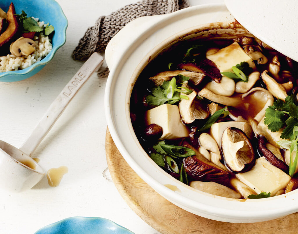 Chinese Mushroom Hot Pot recipe