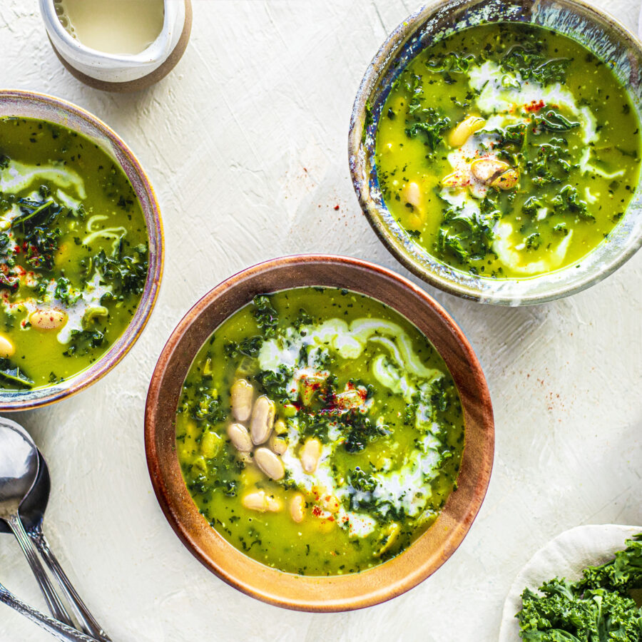 Kale & White Bean Soup recipe