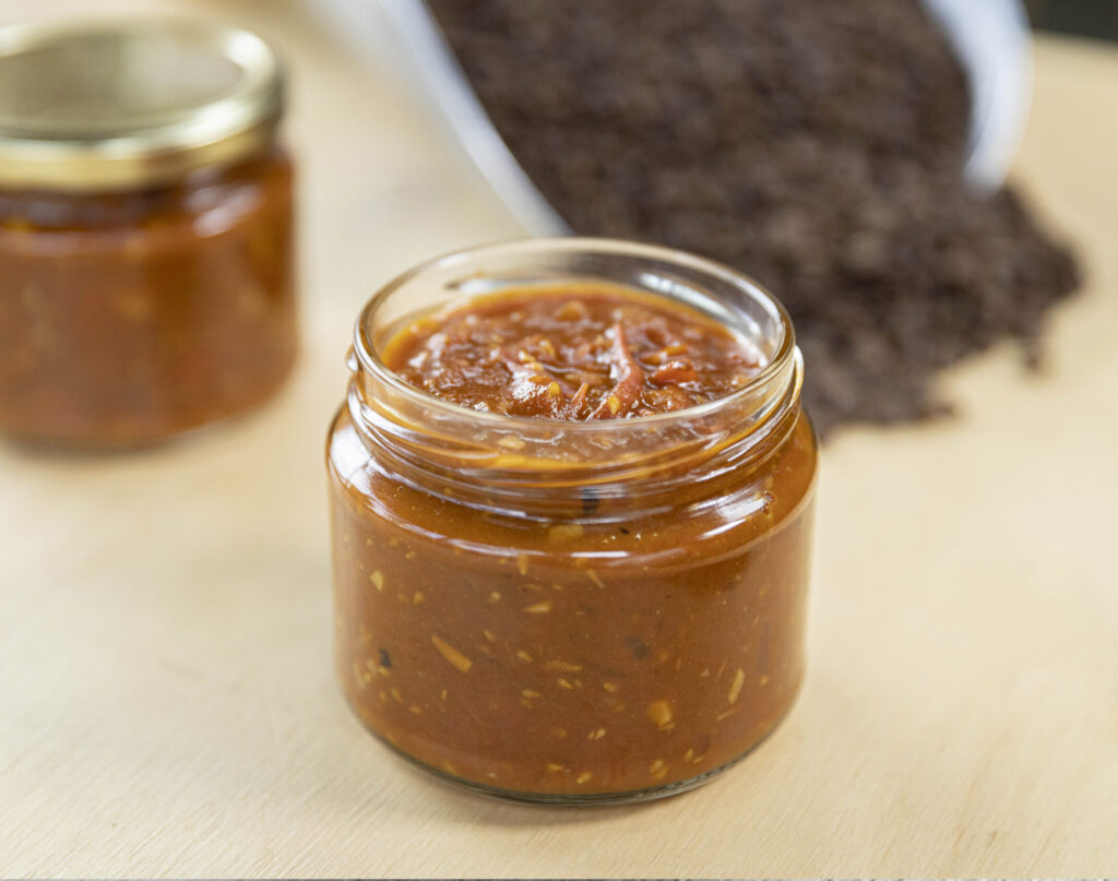 smokey bbq sauce in a jar